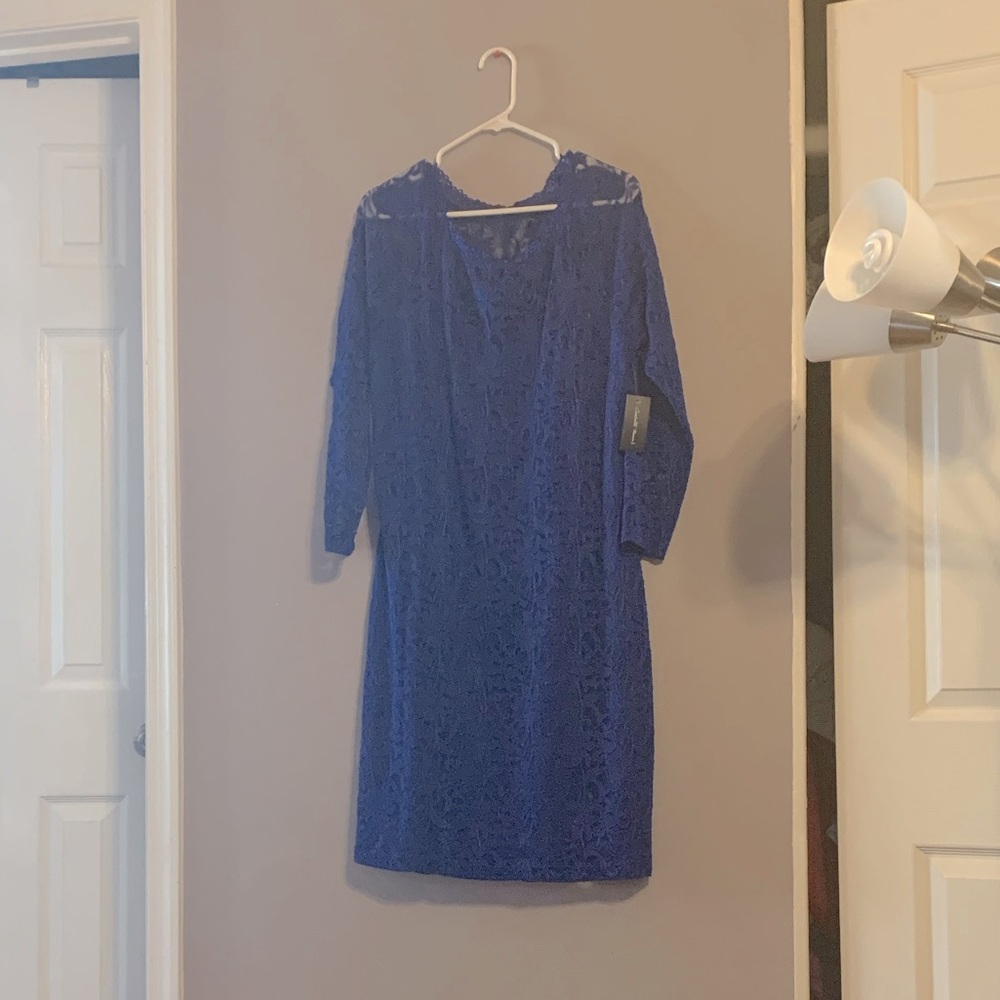 Blue dress